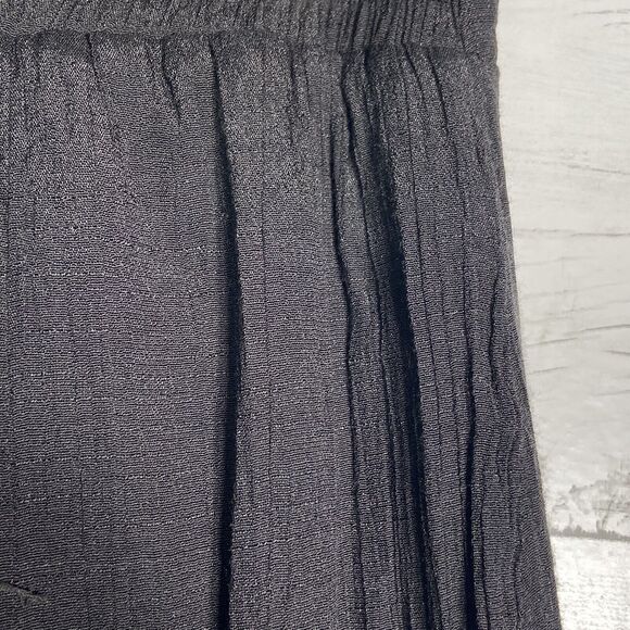 Talulah Black Wide Leg Cropped Pants Women’s Size Large High Rise - Picture 5 of 6